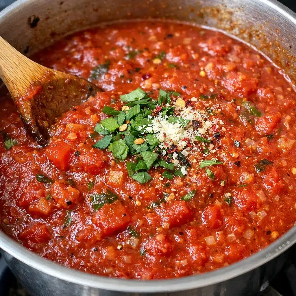 Classic Marinara Sauce from Scratch