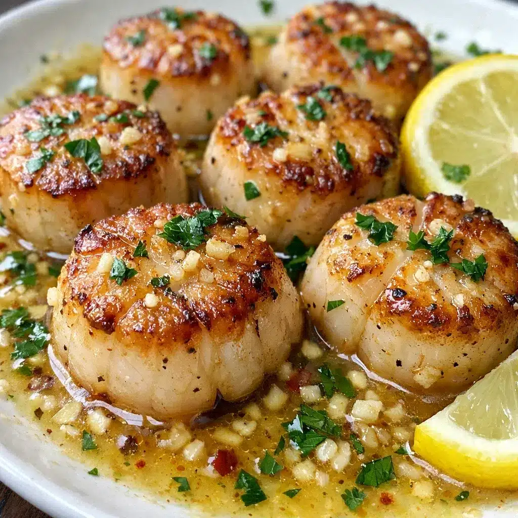 Pan-Seared Scallops with Lemon Butter