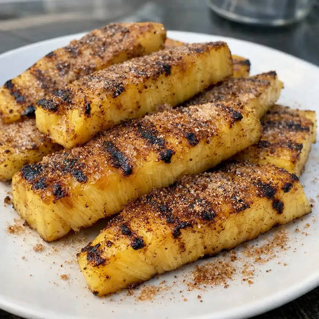 Grilled Pineapple with Cinnamon Sugar