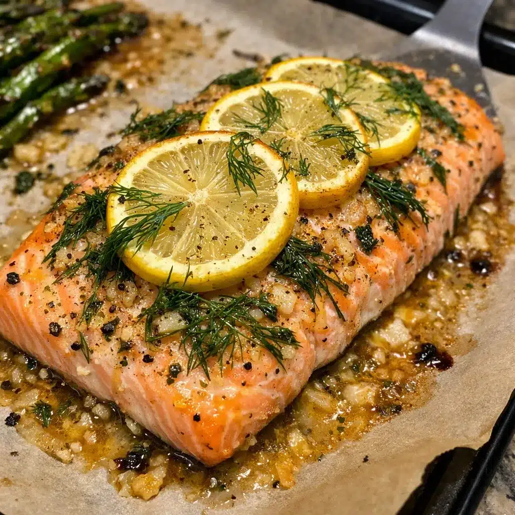 Baked Salmon with Dill and Lemon