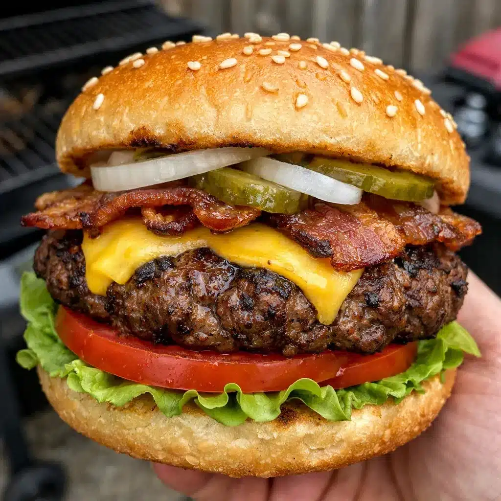 Classic BBQ Grilled Burgers