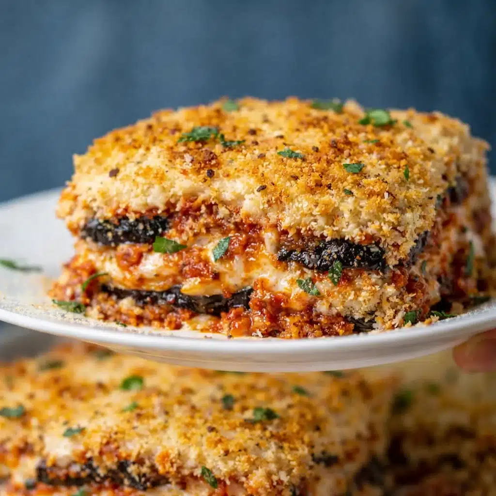Vegetarian Eggplant Parmesan