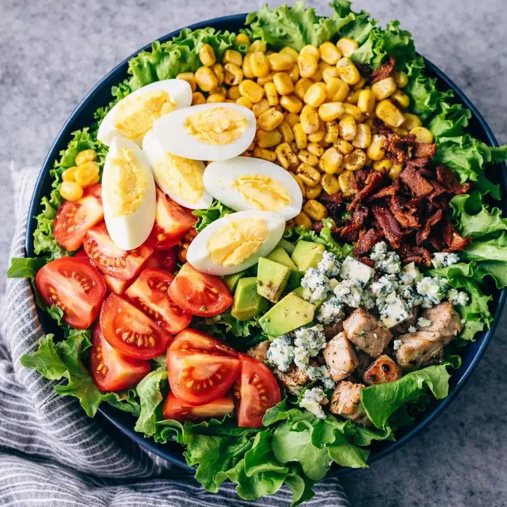 Cobb Salad with Avocado and Blue Cheese