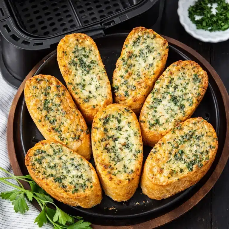 Air Fryer Garlic Bread