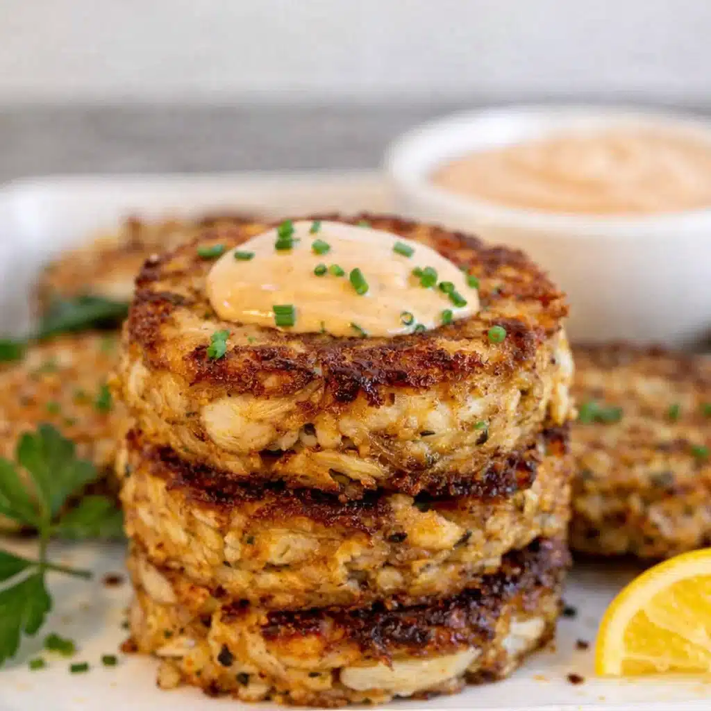 Crab Cakes with Remoulade Sauce