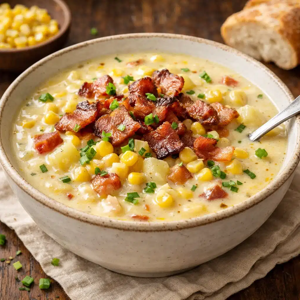 Corn Chowder with Bacon