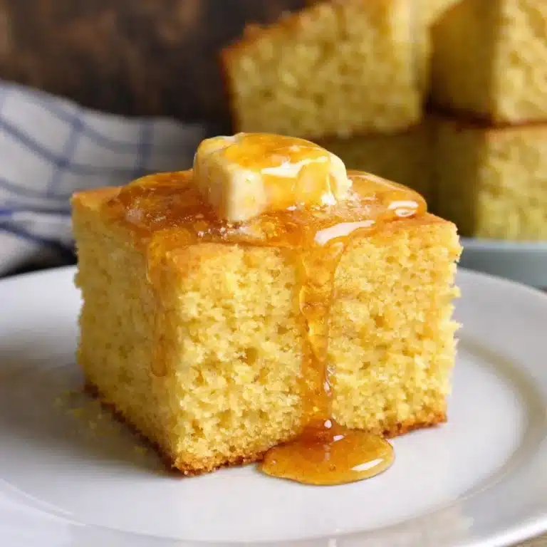 Cornbread with Honey Butter