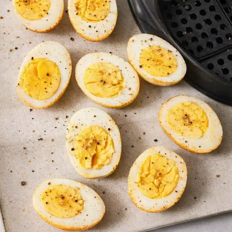 Air Fryer Hard Boiled Eggs (Perfect Every Time)