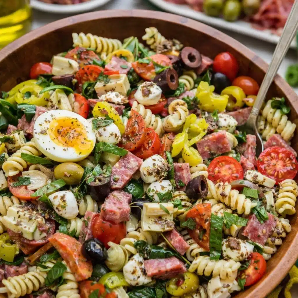 Classic Italian Antipasto Salad